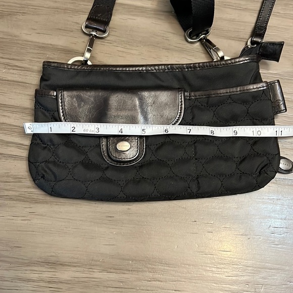MOSEY BLACK ADJUSTABLE CROSSBODY/BELT BAG - Picture 15 of 16